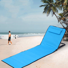 Outdoor Beach Mat Oxford Cloth Gear Adjustment Folding