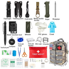 Outdoor Camping Multi-function Tool Outdoor Survival Equipment Suit