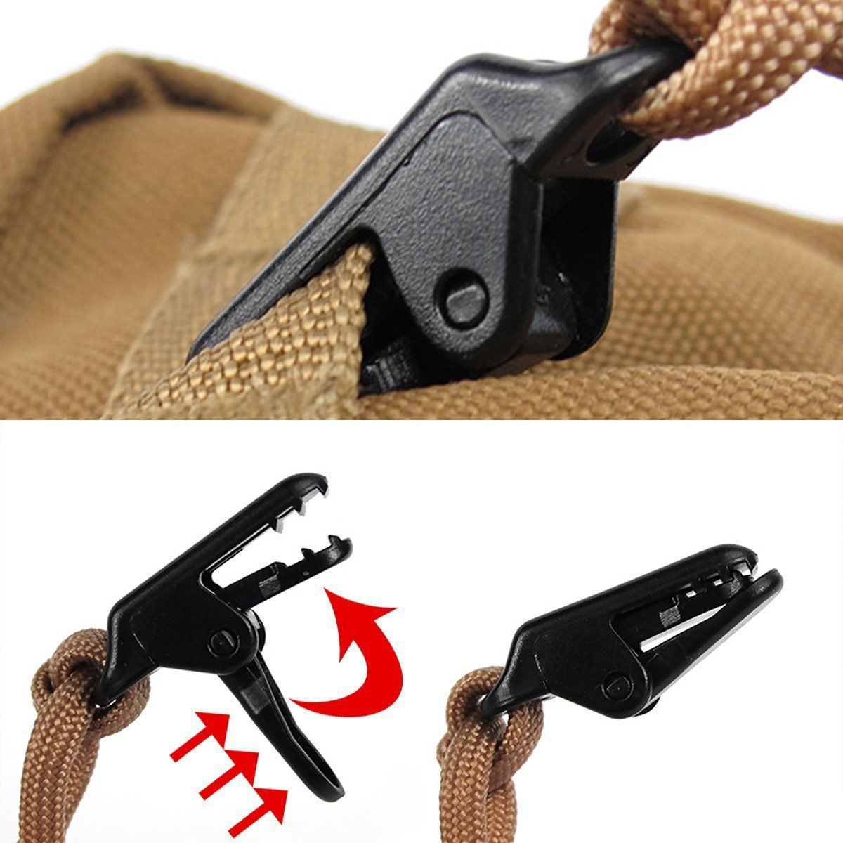 Reliable and Strong Pull Point Clips For Plastic Tents